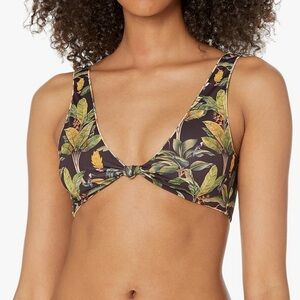 Body Glove Women's Standard Gwen Back-to-Front Bikini Top, Equator Tropical